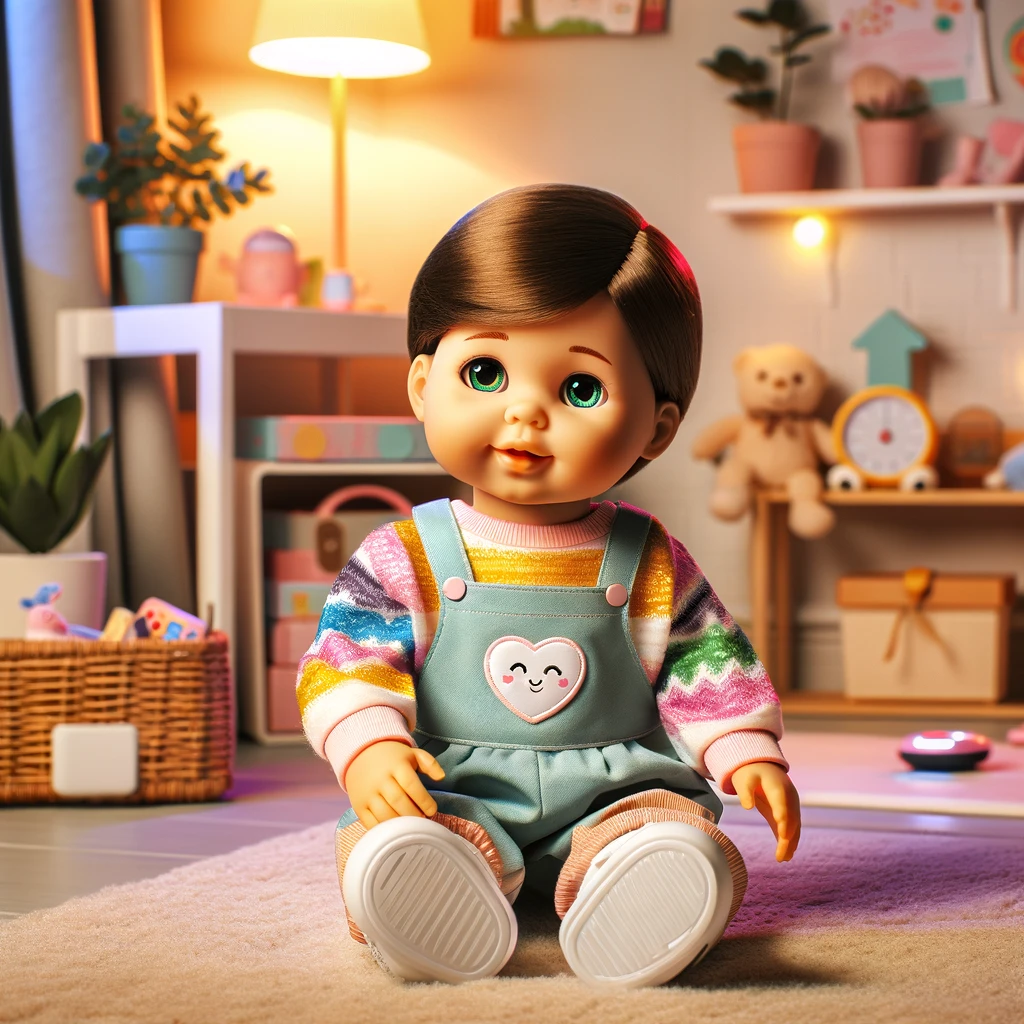 دمية تفاعلية "Luna the Talking Doll